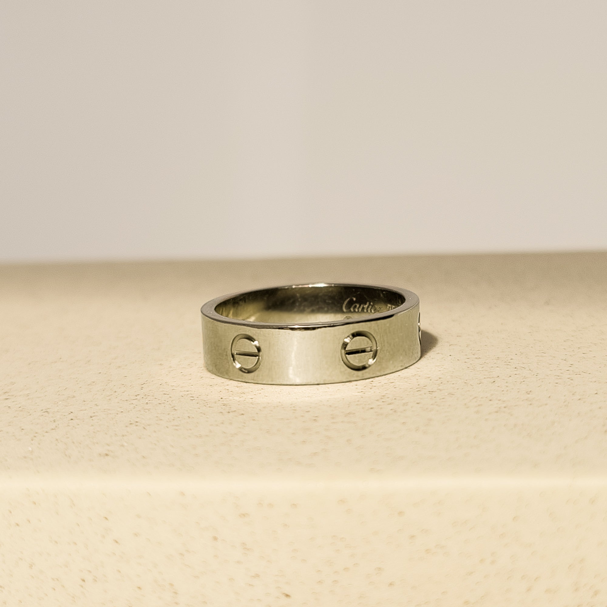 Luxuriöser Cartier Goldring LOVE aus 18 Karat Gold