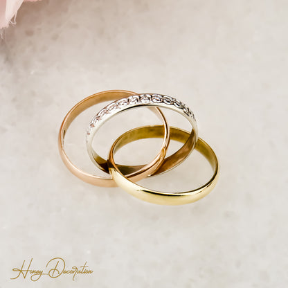 Triology ring from 18 Karat Gold-Cartier Trinity-Design