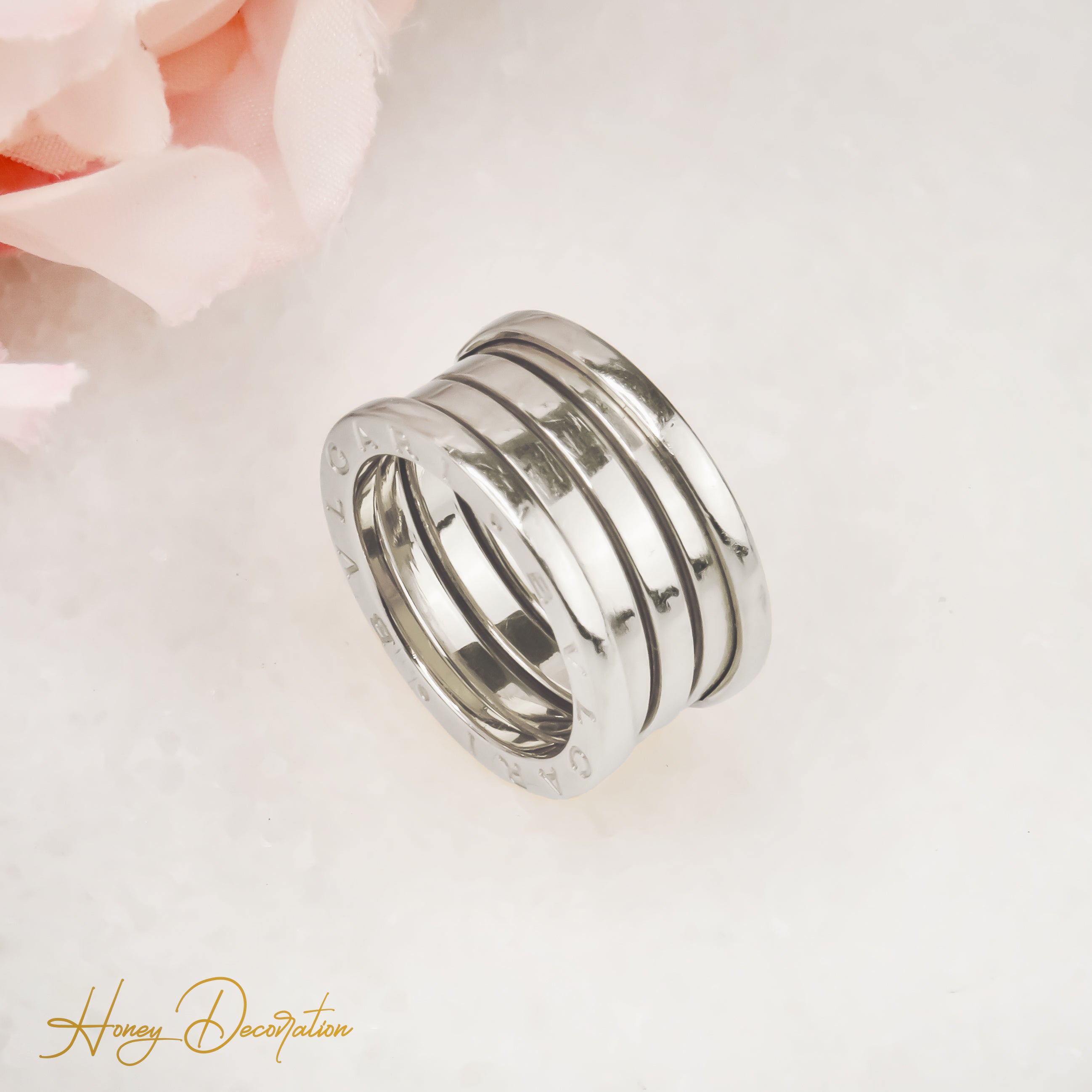 Bvlgari Ring B Zero 1 aus 18 Karat Weißgold