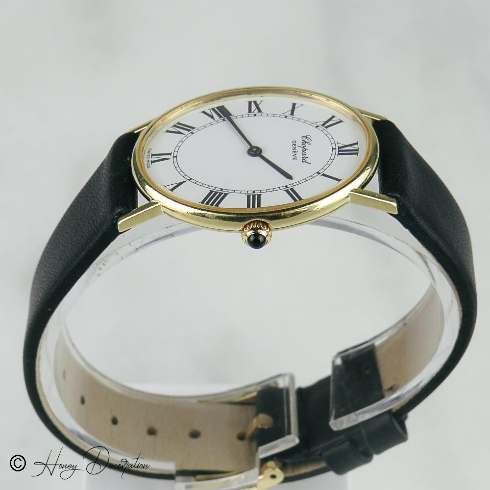Damen Armbanduhr Chopard Geneve 18K Gold Gehäuse - Honey Decoration