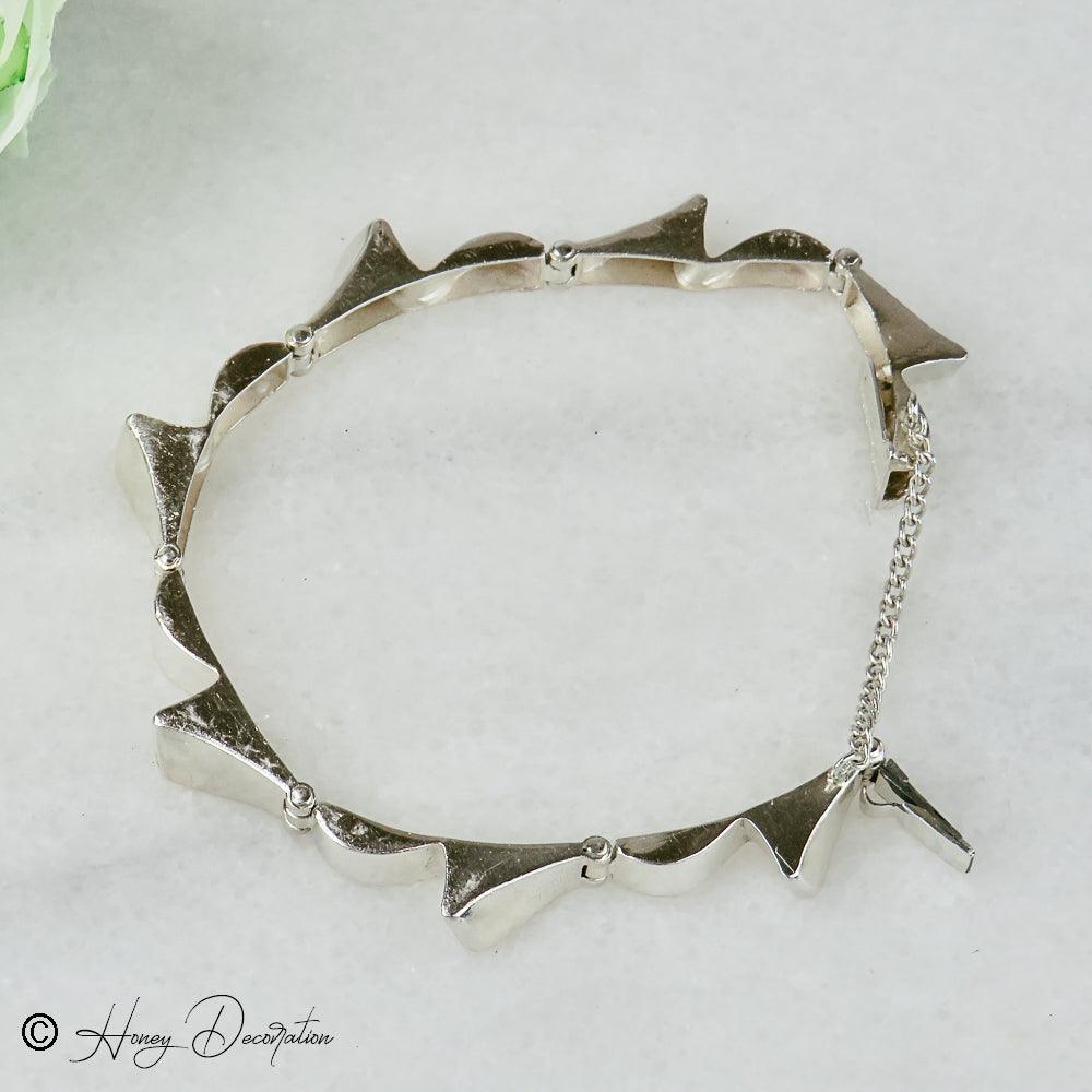 Stylisches Lapponia-Silberarmband - Honey Decoration