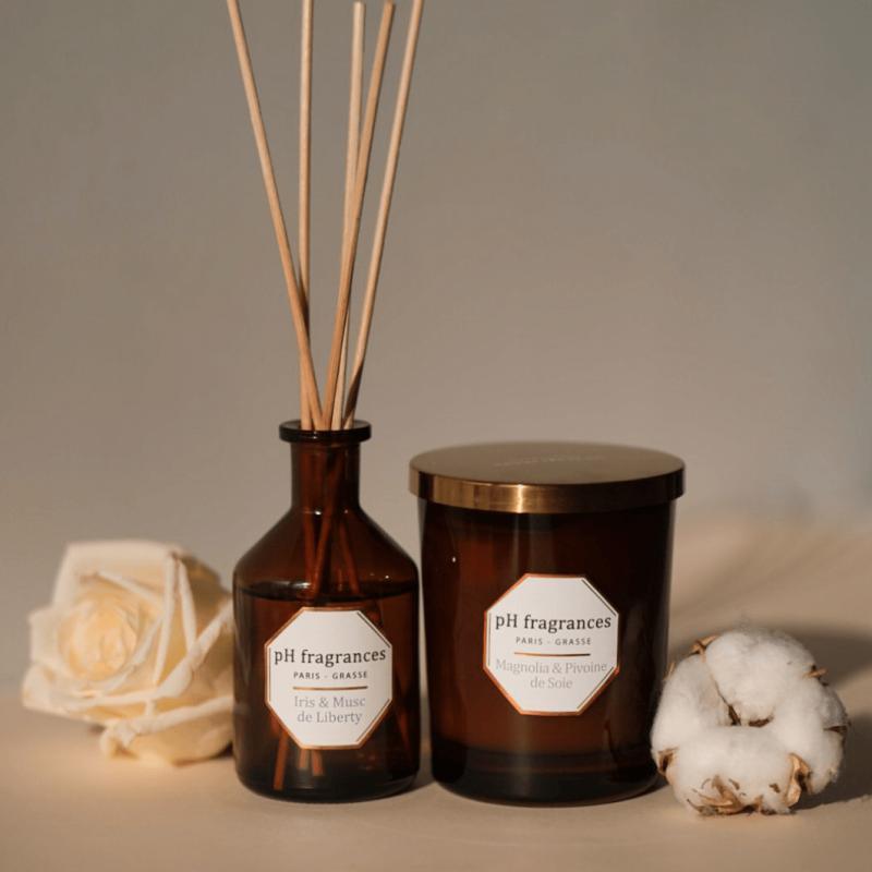 Duftkerze - Magnolia & Pivoine de Soie - Honey Decoration