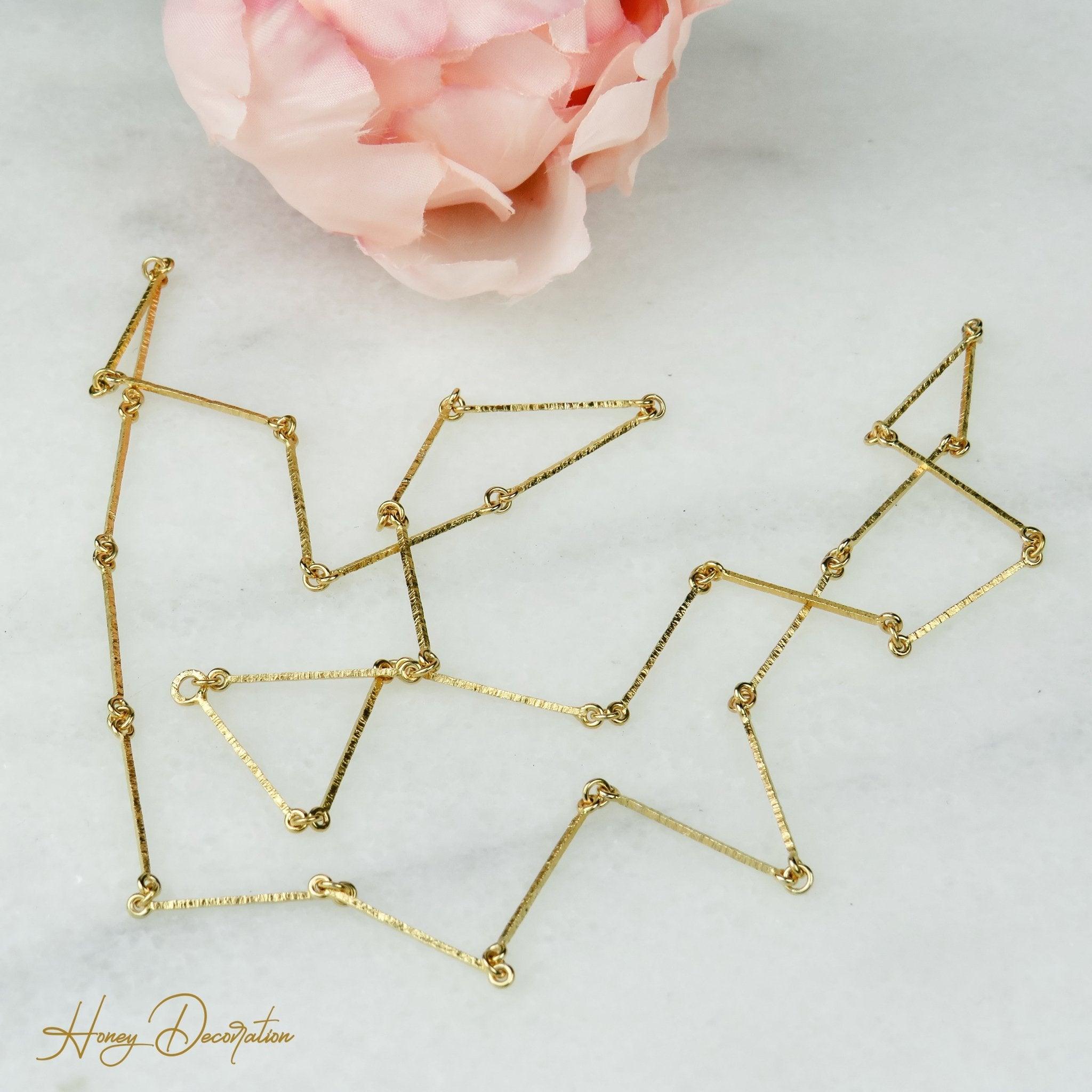 Elegante Lapponia Gliederkette aus 14Karat Gold - Honey Decoration