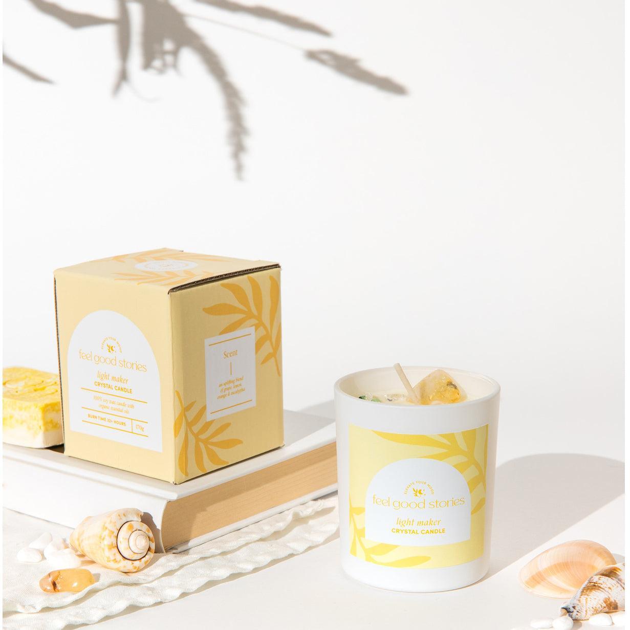 Light Maker Kristallkerze - Honey Decoration