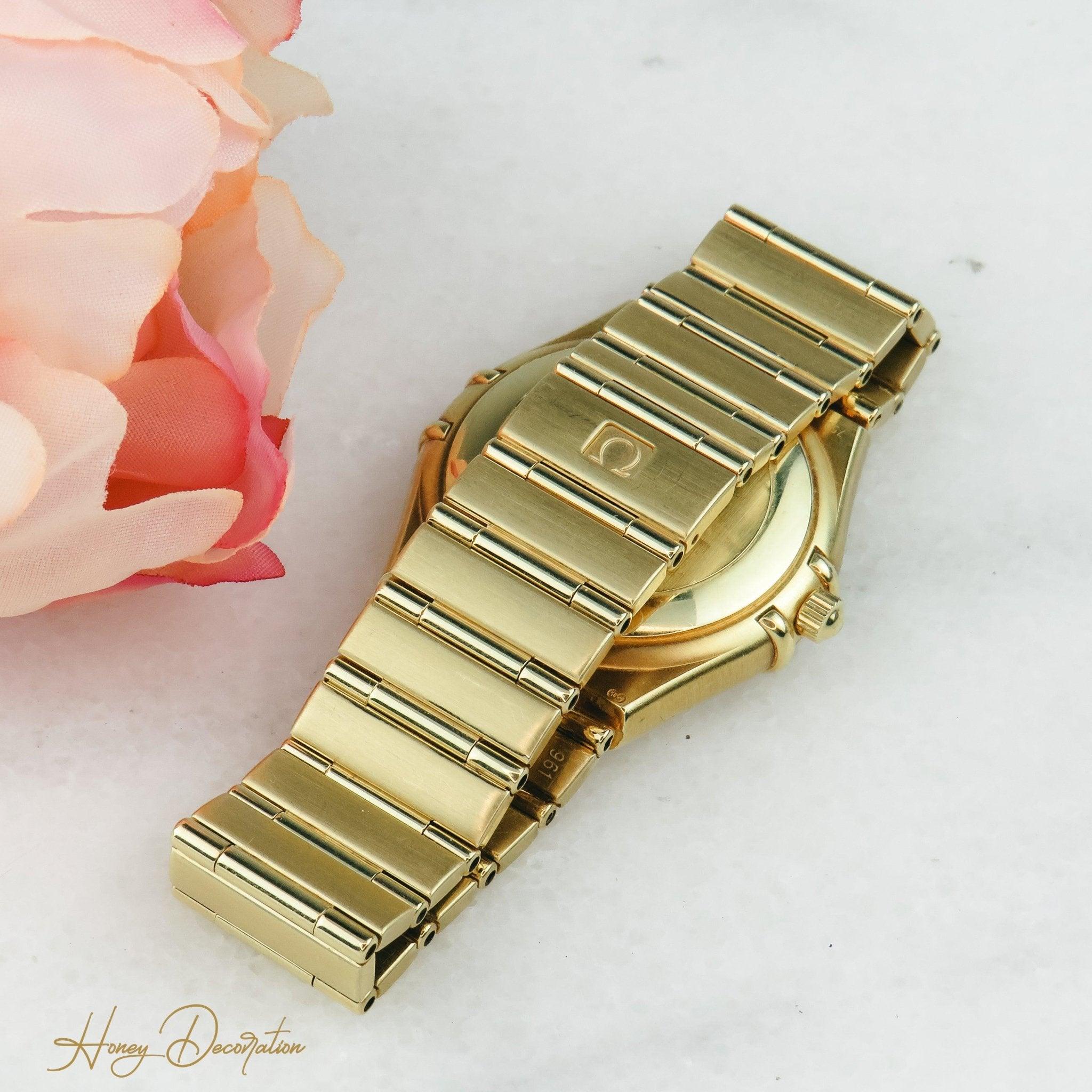 Omega Constellation 750 Gold Automatik Unisex - Honey Decoration