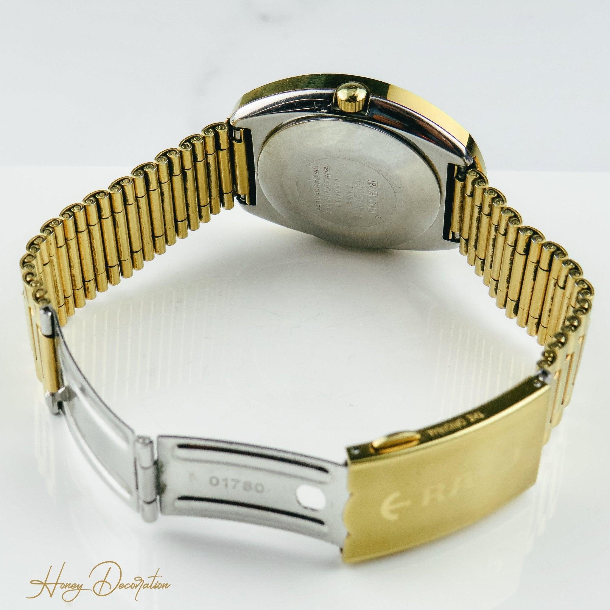 Rado Diastar Vintage Armbanduhr Gold - Honey Decoration