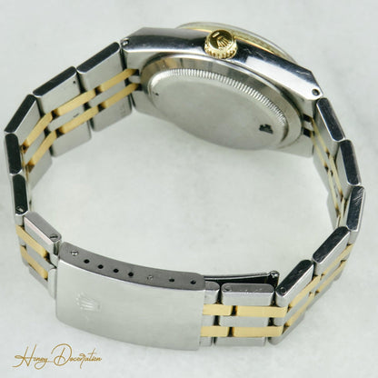 Rolex Date Just Quarz Stahl / Gold - Honey Decoration